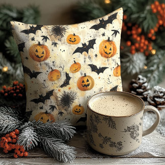 Almofada Travesseiro Personalizado de Halloween para Bebê S