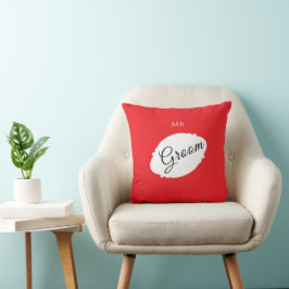 Almofada Travesseiro Personalizado do Noivo – Decoração Mod
