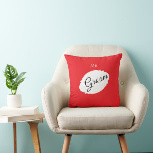 Almofada Travesseiro Personalizado do Noivo – Decoração Mod