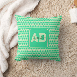 Almofada Travesseiro Personalizado Inicial Moderno Para Pad