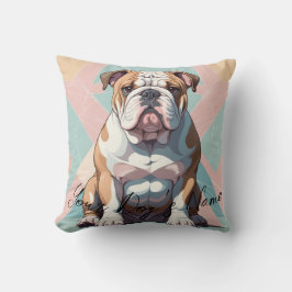 Almofada Travesseiro Personalizado para Bulldog