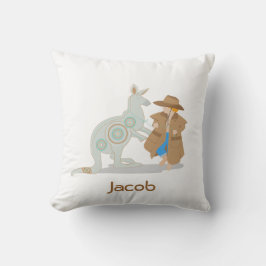 Almofada Travesseiro personalizável do canguru