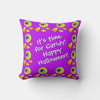 Almofada Travesseiro Personalizável Halloween Eyeball & Can