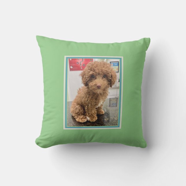 Almofada Travesseiro Pet Photo Customized Dog (Frente)