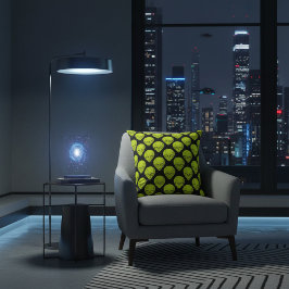 Almofada Travesseiro Preto com Cabeças Alienígenas Verde