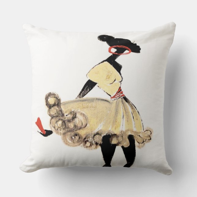 Almofada Travesseiro preto da FORMA (Frente)