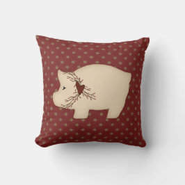 Almofada Travesseiro primitivo de porcos