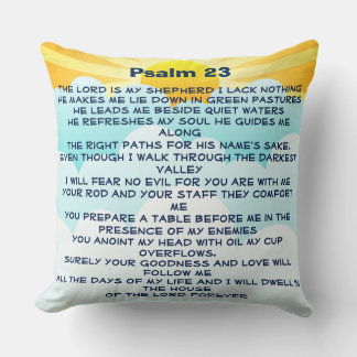 Almofada Travesseiro Psalm 23