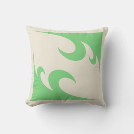 Almofada Travesseiro Quadrado de Fronteira Verde - Ca Minim