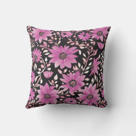 Almofada Travesseiro Quadrado Floral