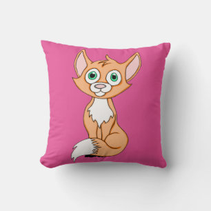 Almofada Travesseiro quadrado Foxy Roxy