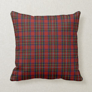 Almofada Travesseiro real de Stewart/Tartan de Stuart