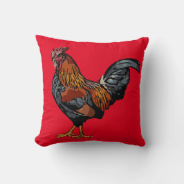 Almofada Travesseiro Red Rooster