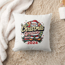 Almofada Travesseiro Retroativo de Natal: Feriado Cozy Nost