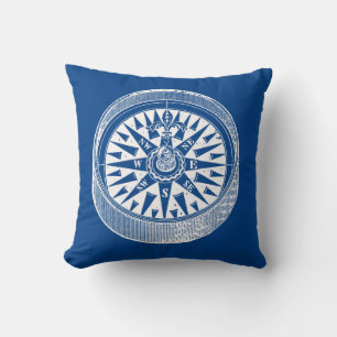 Almofada Travesseiro Reversible Mariners Compass