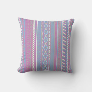 Almofada Travesseiro Reversível Aztec Aztec Cor-de-rosa p