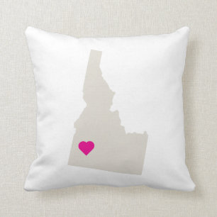 Almofada Travesseiro Reversível Personalizável Idaho Stat