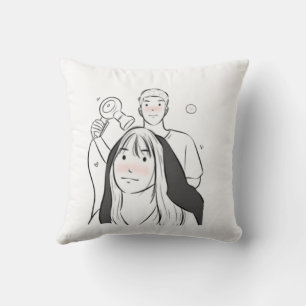 Almofada Travesseiro Romântico de Casal de Anime - Bonito p