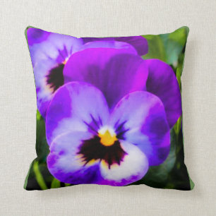 Almofada Travesseiro roxo do amor perfeito