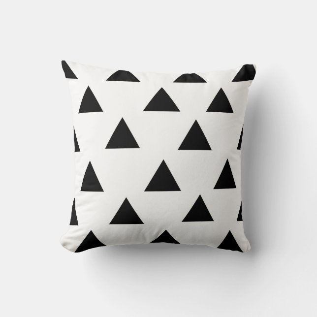 Almofada Travesseiro simples do triângulo por Teens. (Frente)