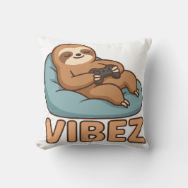 Almofada Travesseiro Sloth Gamer Vibes – Controle de Sacola