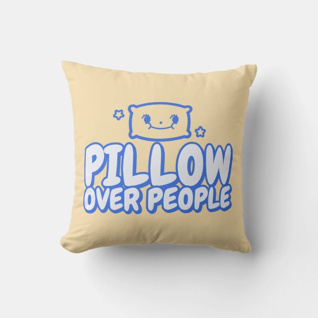 Almofada Travesseiro sobre o Pessoas de asas de latência cô (Frente)