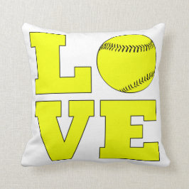 Almofada Travesseiro Sofball Love Travesseiro decorativo br