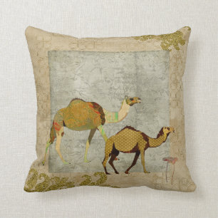 Almofada Travesseiro sonhador de Boho Mojo dos camelos