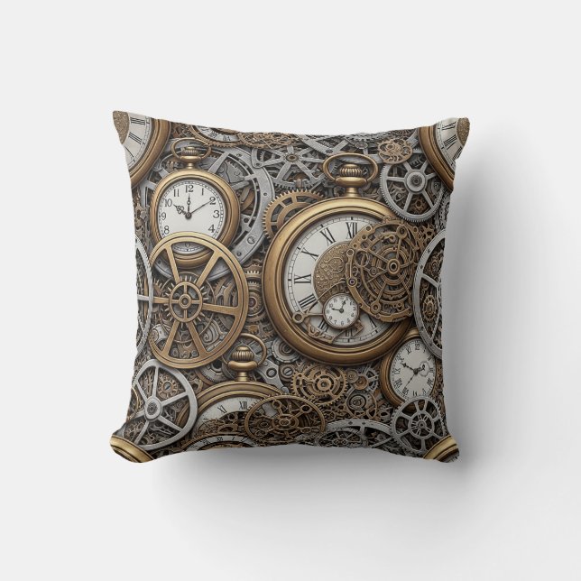 Almofada Travesseiro Steampunk (Frente)