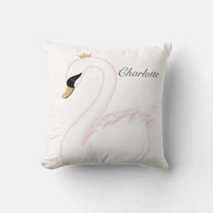 Almofada Travesseiro Swan Clássico Doce com Destaques Doura