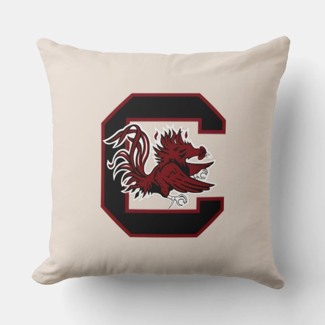 Almofada Travesseiro University of South Carolina Gamecocks (Frente)