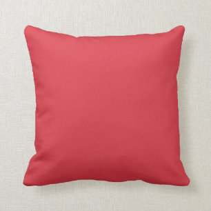 Almofada Travesseiro vermelho da papoila contínua
