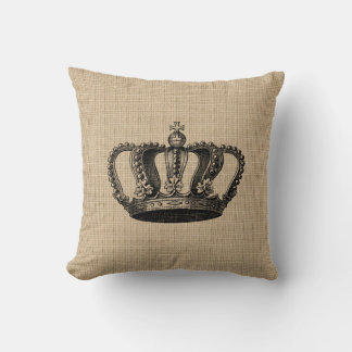 Almofada Travesseiro Vintage Crown