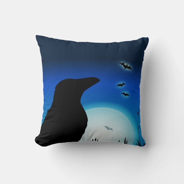 Almofada Travesseiro Vintage Halloween (Frente)