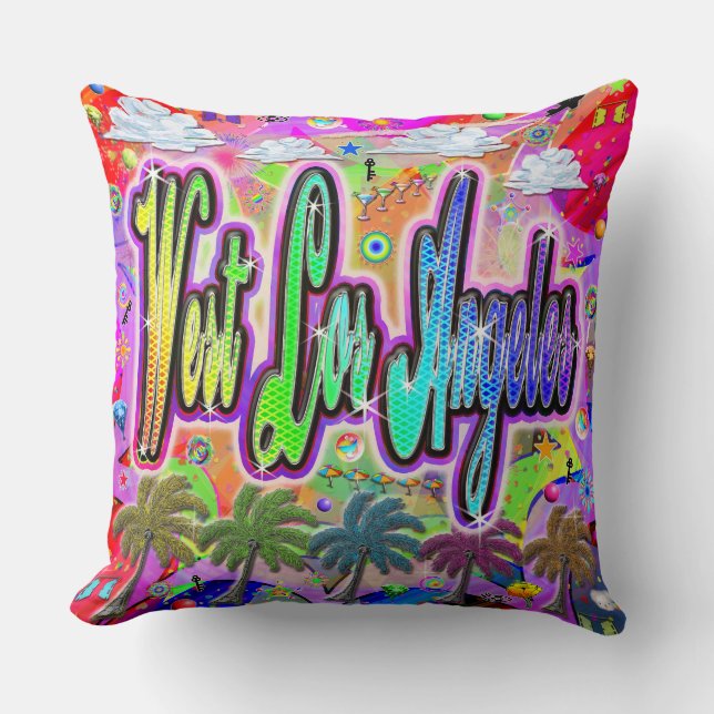 Almofada Travesseiro West Los Angeles Vista Express (Frente)