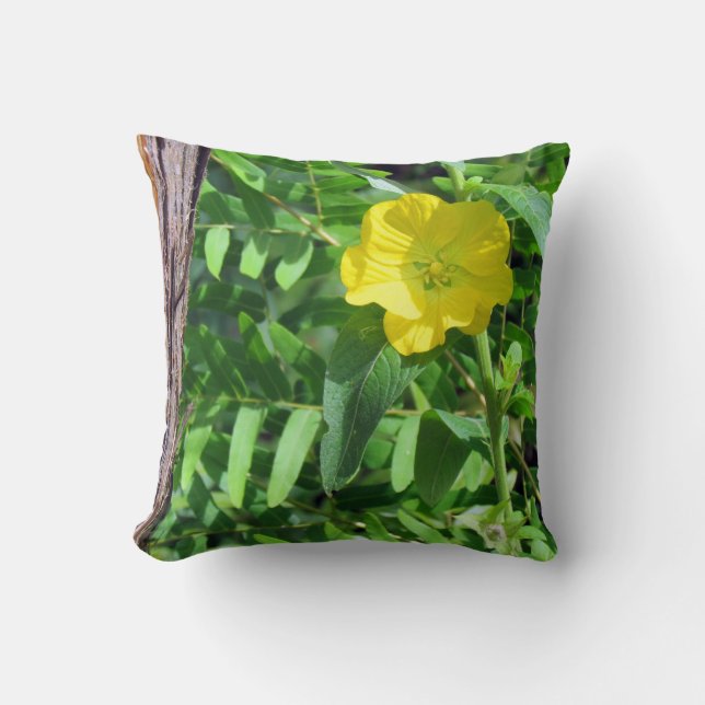 Almofada Travesseiro WIldflower amarelo (Frente)