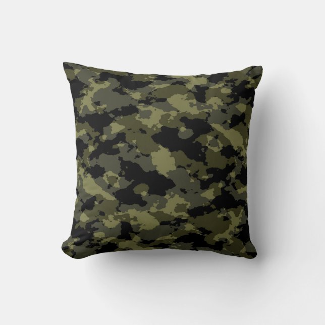 Almofada Travesseiro Woodland Camo (Frente)