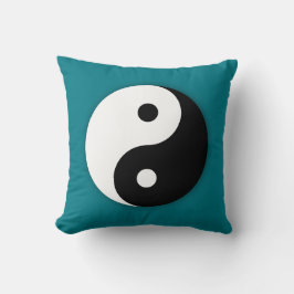 Almofada Travesseiro Yin Yang - Teal
