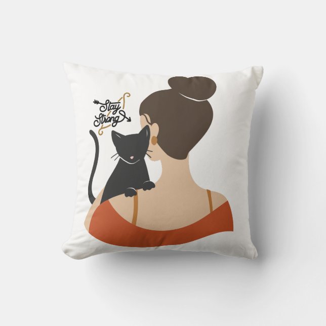 Almofada travesseiros cortados mantêm-se fortes (Frente)