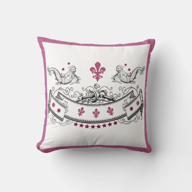 Almofada "travesseiros da casa de praia" (Frente)