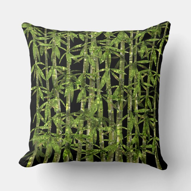 Almofada Travesseiros de bambu da arte 4 (Frente)