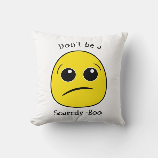Almofada Travesseiros de Boo - Scaredy-Boo (Frente)