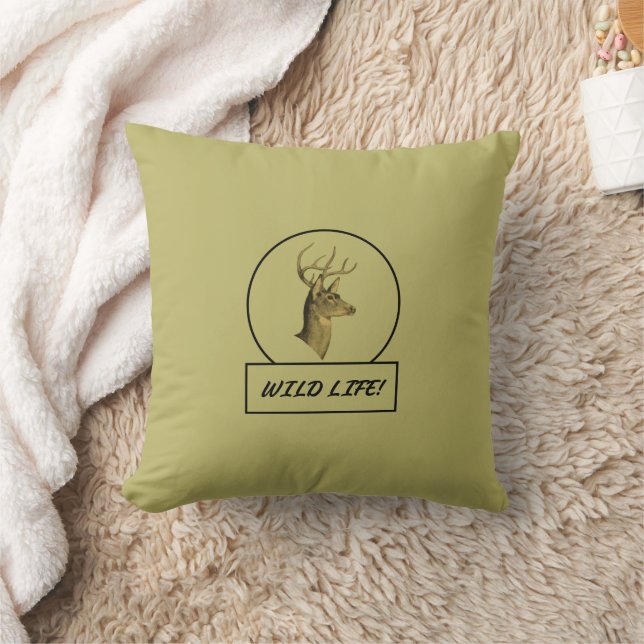 Almofada Travesseiros de Buck Head Dark Khaki (Cobertor)