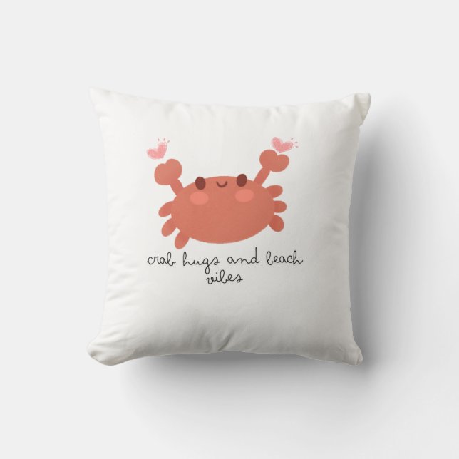 Almofada Travesseiros de caranguejo (Frente)