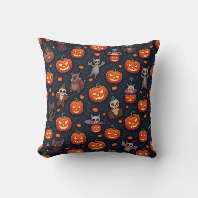 Almofada Travesseiros de Halloween (Frente)