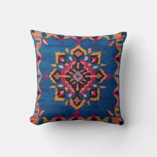 Almofada Travesseiros de Kilim Azul na moda: Adicionar Sere