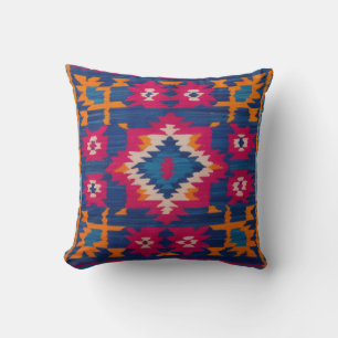 Almofada Travesseiros de Kilim Azul para Cada Sala: Versáti