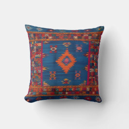 Almofada Travesseiros de Kilim Azul para Cada Sala: Versáti