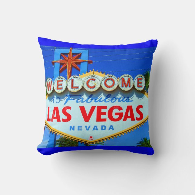Almofada Travesseiros de Las Vegas (Frente)