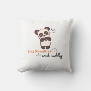Almofada Travesseiros de panda bonitos